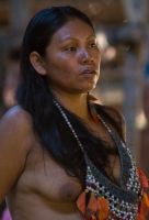 7P8A1741 Tribe Boras Rio Momon Amazonas Peru