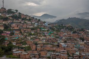 7P8A3163 Favela Medellin Central Colombia