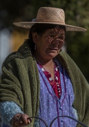 7P8A6350 Cholita Tribe Quechua Potosi Bolivia