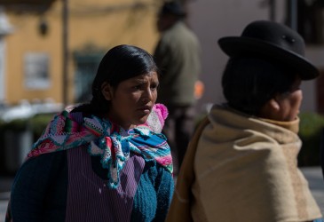 7P8A6351 Cholita Tribe Quechua Potosi Bolivia