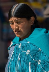 7P8A5326 Chola  Cholitas Lake Titicaca Bolivia