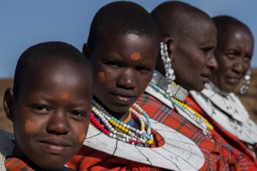 AI6I7673 Tribe Masai Ngorongoro Region North Tanzania