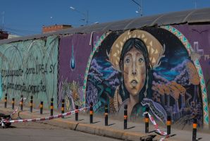 7P8A5065 Street Art La Paz Bolivia