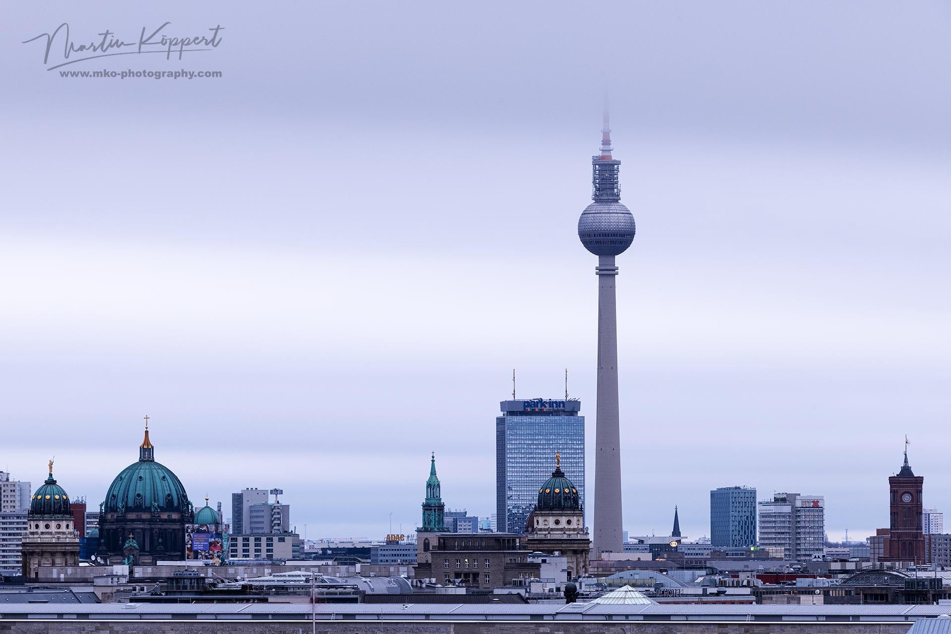 Skyline Downtown Berlin Germany