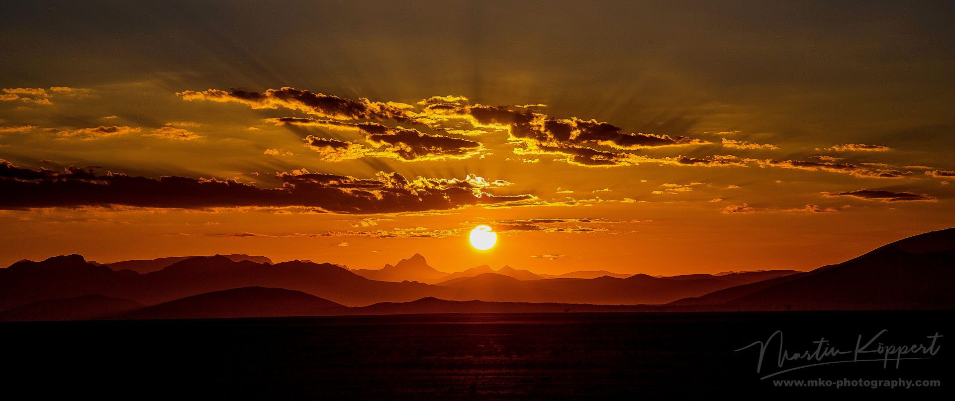 Sunrise Sossusvlai Namib Desert West Namibia