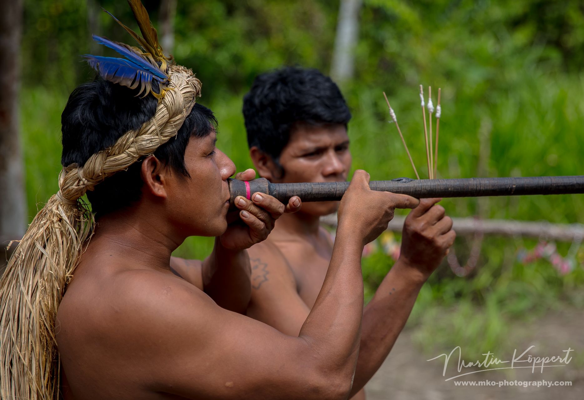 Tribe Yaguas Amazonas Peru