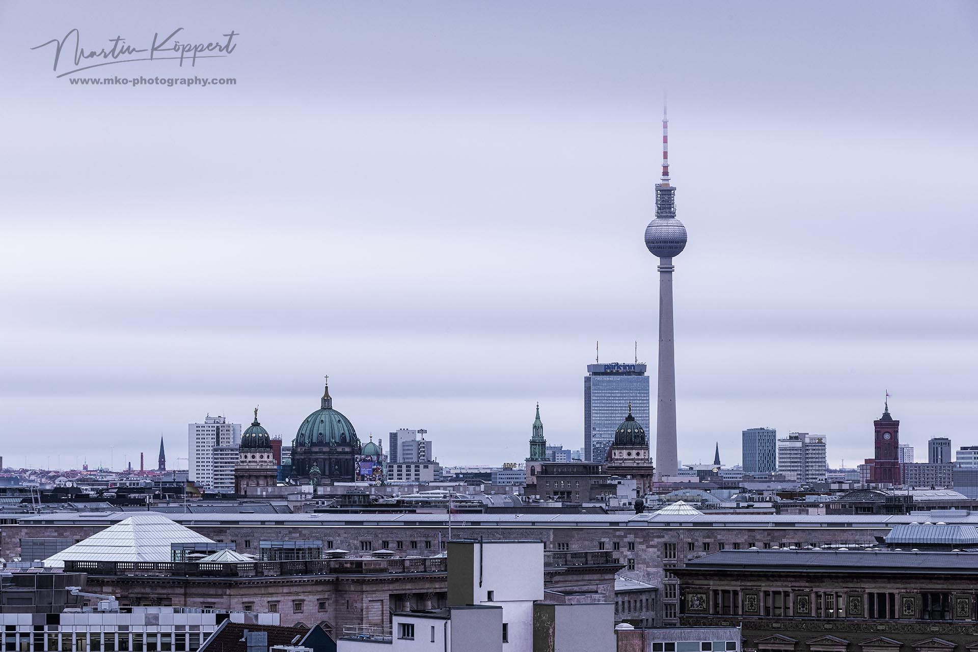 Skyline Downtown Berlin Germany