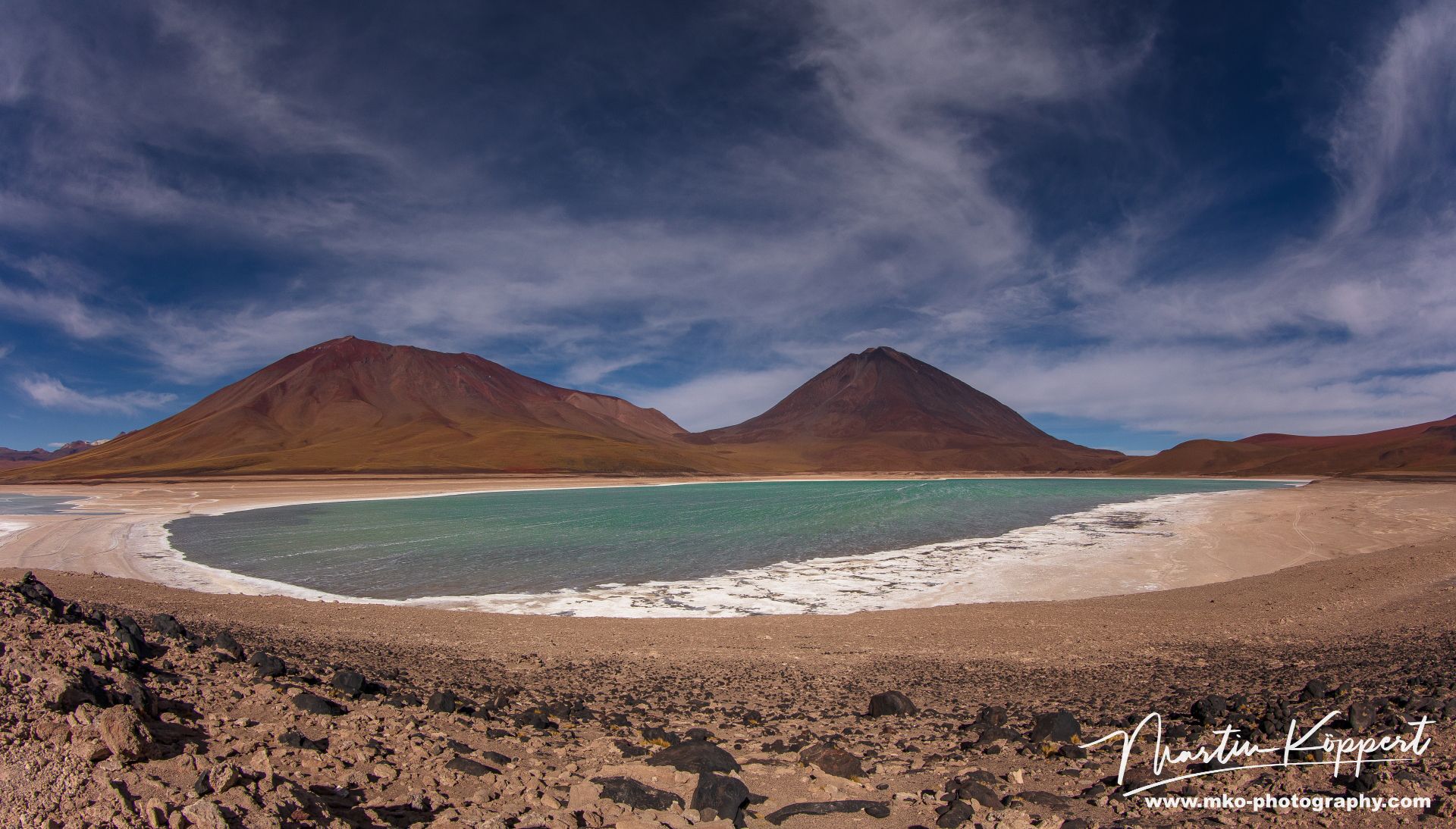 Laguna Verde Altiplano Bolivia