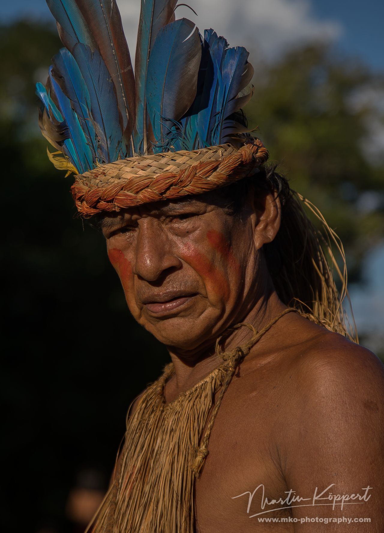 Tribe Boras Rio Momon Amazonas Peru