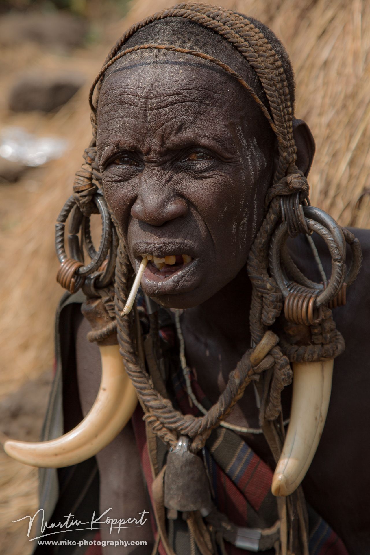 Tribe Mursi Omo Valley South Ethiopia